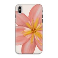 Pink Ellila Flower: iPhone XS Tough Case