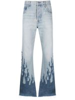 GALLERY DEPT. LA Blvd flared jeans - Bleu