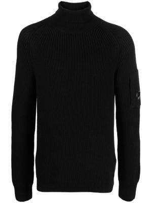 C.P. Company Fijngebreide trui - Zwart C.P. Company Fijngebreide trui - Zwart