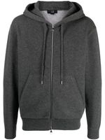 Dunhill hoodie zippé à manches longues - Gris - thumbnail