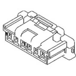 Molex 5051510701 Female behuizing (kabel) Inhoud: 1 stuk(s)