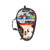 SportX Tafeltennis set incl. Ballen in Tas **