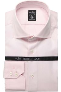 van Laack Meisterwerk Slim Fit Overhemd roze, Effen