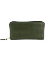 Comme Des Garçons Wallet portefeuille zippé tout autour - Vert - thumbnail