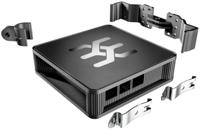 Weidmüller UH20-RPI-4-BASE SBC-behuizing Geschikt voor (ontwikkelkits): Raspberry Pi zwart