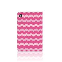 Samsung Galaxy Tab A8 2021/2022 Tablet Hoes Waves Pink - thumbnail