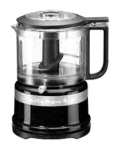 KitchenAid 5KFC3516S keukenmachine 0,83 l Zwart 240 W