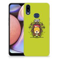 Samsung Galaxy A10s Telefoonhoesje met Naam Doggy Biscuit