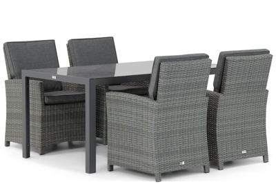 Domani Malta/Mondello 160 cm dining tuinset 5-delig