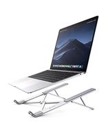 UGREEN Laptop Standaard Draagbare Aluminium Laptop Stand Opvouwbaar 5 Niveaus in Hoogte Verstelbare Laptop Houder Compatibel met MacBook Pro Air Acer HP Lenovo Dell XPS, 8-17.3”