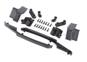 Traxxas - Body reinforcement set, black/ skid pads (roof)/ 3x10mm CS (14) (fits #10211 body) (TRX-10224)