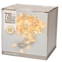 Kerstverlichting - transparant - 720 leds - warm witte lampjes - 5400 cm - Boomverlichting