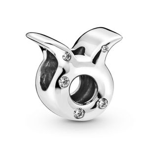 Pandora 798418C01 Bedel zilver Sparkling Taurus Zodiac