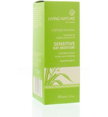 Living Nature Dagcreme Gevoelige Huid Bio (50ml)
