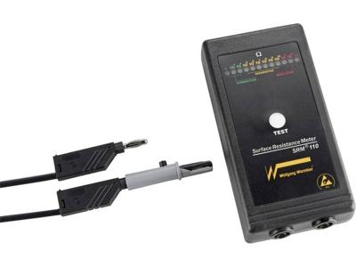 Wolfgang Warmbier SRM®110 ESD-testapparatuurset Oppervlakteweerstand, Afvoerweerstand Incl. opbergtas, Incl. aardingskabel Wolfgang Warmbier SRM®110 ESD-testapparatuurset Oppervlakteweerstand, Afvoerweerstand Incl. opbergtas, Incl. aardingskabel