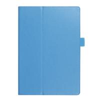 Shop4 - Lenovo Tab 4 10 Plus Hoes - Book Cover Lychee Licht Blauw