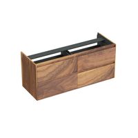 Onderkast Forzalaqua Reno 140x51x60 cm 4 Lades Softclose Noten Pure Walnut Forzalaqua - thumbnail