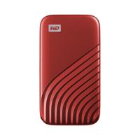 Western Digital externe SSD 500GB My Passport (Rood) - thumbnail