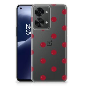 OnePlus Nord 2T Siliconen Case Cherries