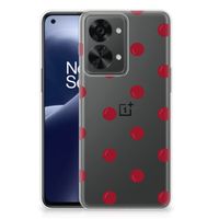 OnePlus Nord 2T Siliconen Case Cherries - thumbnail