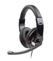 Gembird MHS-U-001 USB Stereo Headset één maat zwart,zwart