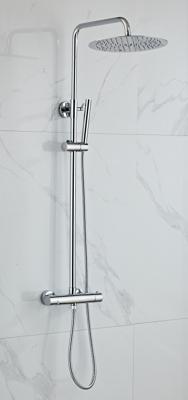 Saniclear Talpa opbouw regendouche chroom 30cm hoofddouche staafhanddouche Saniclear Talpa opbouw regendouche chroom 30cm hoofddouche staafhanddouche