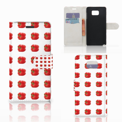 Samsung Galaxy Note 5 Book Cover Paprika Red Samsung Galaxy Note 5 Book Cover Paprika Red