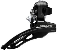 Shimano Voorderailleur 6/7-speed Tourney TZ FD-TZ510 down swing met hoge klem ø31,8 mm 48T - thumbnail