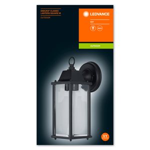 LEDVANCE ENDURA® CLASSIC LANTERN L 4058075206649 Buitenlamp (wand) LED E27 Zwart