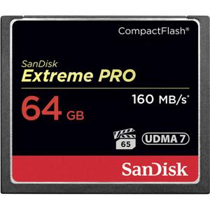 SanDisk 64GB Extreme Pro CF 160MB/s CompactFlash