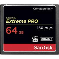 SanDisk 64GB Extreme Pro CF 160MB/s CompactFlash - thumbnail