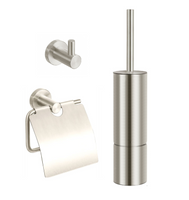 Best Design Luxe-Ore toilet accessoires set RVS geborsteld