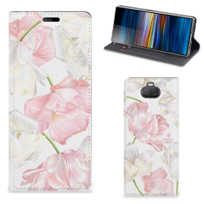 Sony Xperia 10 Smart Cover Lovely Flowers Sony Xperia 10 Smart Cover Lovely Flowers