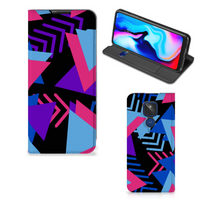 Motorola Moto G9 Play Stand Case Funky Triangle - thumbnail