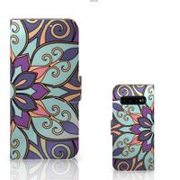 Samsung Galaxy S10 Plus Hoesje Purple Flower - thumbnail