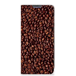 Poco X4 Pro 5G Flip Style Cover Koffiebonen