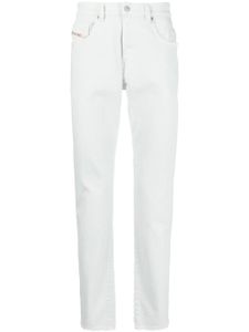 Diesel jean slim à patch logo - Blanc