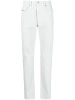 Diesel jean slim à patch logo - Blanc