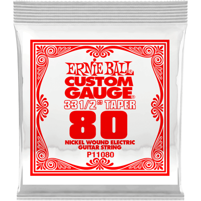 Ernie Ball 11080 .080 Nickel Wound losse snaar voor elektrische gitaar