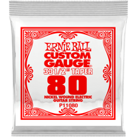 Ernie Ball 11080 .080 Nickel Wound losse snaar voor elektrische gitaar