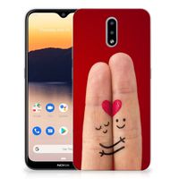 Nokia 2.3 Silicone Back Cover Liefde - Origineel Romantisch Cadeau - thumbnail