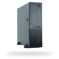 Chieftec CS-12B-300 Mini-tower PC-behuizing Zwart - thumbnail