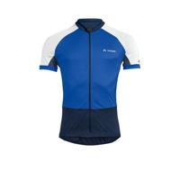 VAUDE fiets T-shirt Advanced Tricot blauw/wit/zwart