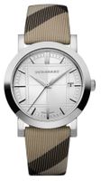 Horlogeband Burberry BU1390 Leder/Kunststof Bi-Color