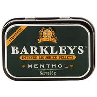 Barkleys Barkleys - Liquorice Pellets Menthol 16 Gram - thumbnail