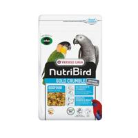 Versele-Laga NutriBird Gold Crumble Grote Parkieten & Papegaaien | 800 g | Eivoer voor Grote Parkieten & Papegaaien | Met Rozenbottel & Gammarus | Bevat waardevolle Aminozuren