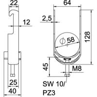 OBO Bettermann 1187750 Beugelklem 1 stuk(s) - thumbnail