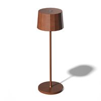 Oplaadbare LED Tafellamp Lido Corten kleur