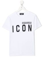 DSQUARED2 KIDS t-shirt à logo Icon imprimé - Blanc