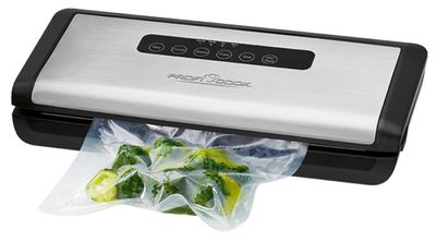 ProfiCook PC-VK 1146 vacuum sealer 800 mbar Zwart, Roestvrijstaal